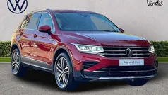 Red Used 2022 VW Tiguan Elegance SUV | £26,947 (Fair price)