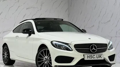 Used 2018 Mercedes C250 AMG Line Premium Coupe | £20,279 (Fair price)