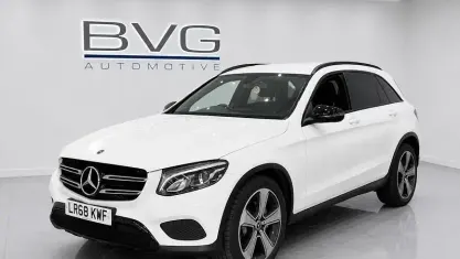 Used Mercedes GLC220 Urban 170 HP (125 kW) 2018 White SUV
