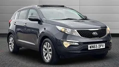 Silver Used 2015 Kia Sportage 2 SUV | £8,490 (Fair price)