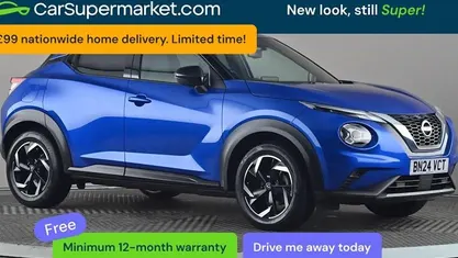 Used Nissan Juke N-Connecta 114 HP (83 kW) 2023 Blue SUV