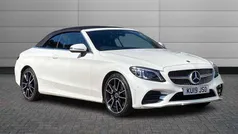 White Used 2019 Mercedes C300 AMG Line Premium Cabriolet | £23,150 (Fair price)