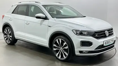 Used VW T-Roc R-line 116 HP (85 kW) 2019 White SUV