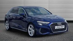 Blue Used 2022 Audi A3 S-Line Hatchback | £25,550 (Fair price)