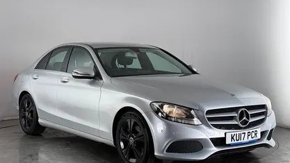 Used Mercedes C220 Executive 170 HP (125 kW) 2017 Silver Sedan