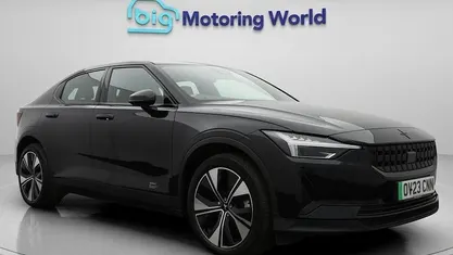 Begagnad Polestar 2 Standard Range Single Motor 169 kW (231 HK) 2022 Svart Halvkombi