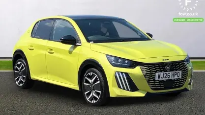 Used Peugeot 208 Premium 147 HP (108 kW) 2026 Yellow Hatchback