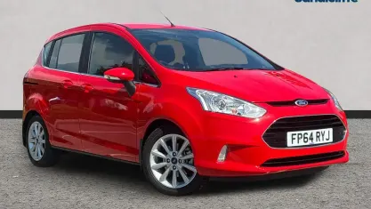 Used Ford B-MAX Titanium 105 HP (77 kW) 2017 Race red (standard) MPV