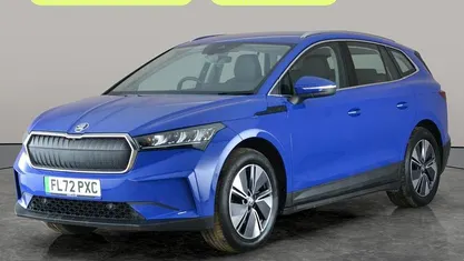 Used Skoda Enyaq iV ecoSuite 150 kW (204 HP) 2023 Blue SUV