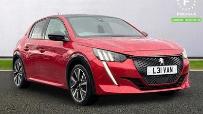 Używany Peugeot 208 GT-line 102 KM (75 kW) 2020 Czerwony Hatchback