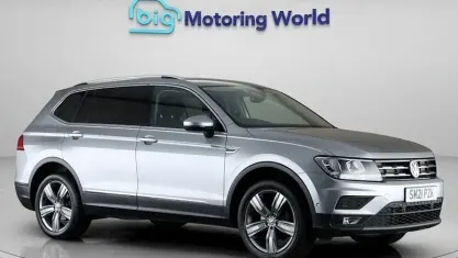 Used VW Tiguan Allspace Match 150 HP (110 kW) 2021 Silver SUV