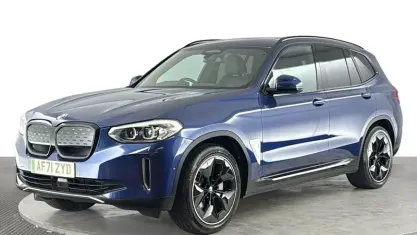 Used BMW iX3 Comfort Edition 210 kW (286 HP) 2021 Blue SUV