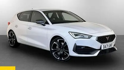 White Used 2022 Cupra Leon VZ2 Hatchback | £20,995 (Fair price)