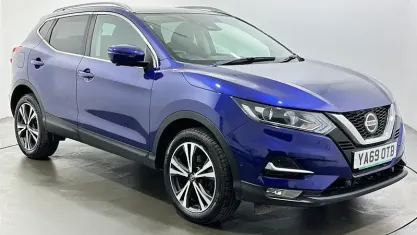 Used Nissan Qashqai N-Connecta 140 HP (102 kW) 2020 Blue SUV