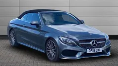 Used 2018 Mercedes C220 AMG line Cabriolet | £18,991 (Fair price)