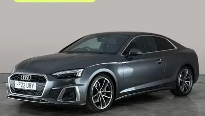 Used Audi A5 S-Line 204 HP (150 kW) 2022 Grey Coupe
