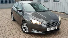 Grey Used 2017 Ford Focus Titanium Hatchback | £9,500 (Fair price)
