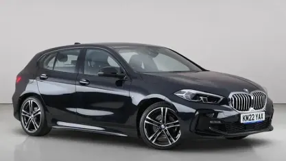 Used BMW 118 M Sport 136 HP (100 kW) 2022 Black Hatchback