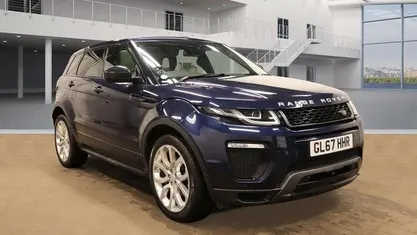 Used Land Rover Range Rover evoque HSE Dynamic 241 HP (177 kW) 2017 Blue Estate