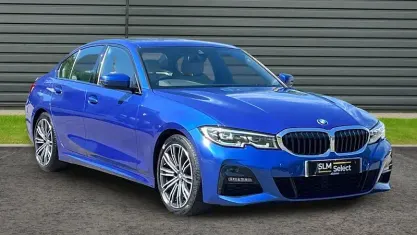 Used BMW 318 M Sport 156 HP (114 kW) 2021 Blue Sedan