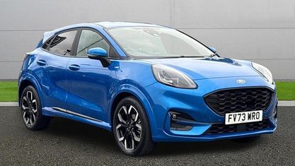 Używany Ford Puma ST-Line X 125 KM (91 kW) 2023 Niebieski SUV