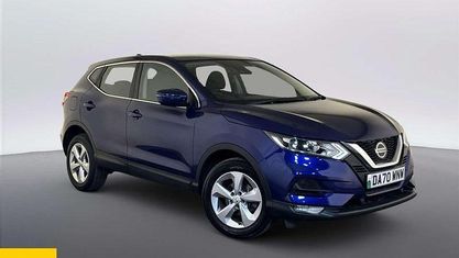 Używany Nissan Qashqai Acenta Premium 160 KM (117 kW) 2020 Niebieski SUV