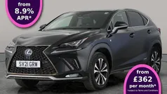 Black Used 2020 Lexus NX300h Sport Line SUV | £25,728 (Fair price)