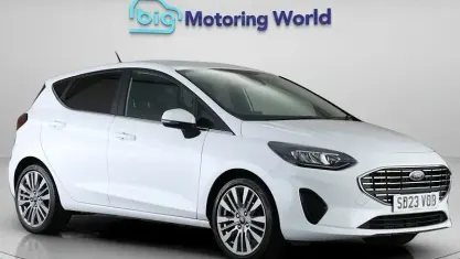 Used Ford Fiesta Titanium X 125 HP (91 kW) 2023 White Hatchback