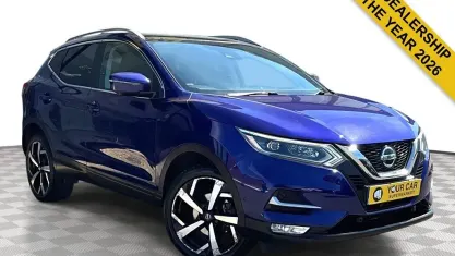 Used Nissan Qashqai Tekna 131 HP (96 kW) 2018 Blue SUV