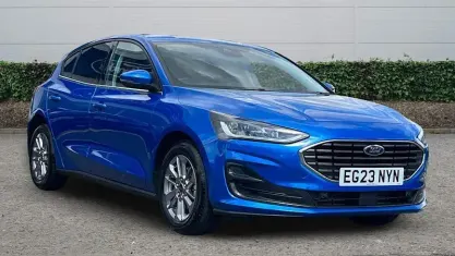 Used Ford Focus Titanium 125 HP (91 kW) 2023 Blue Hatchback