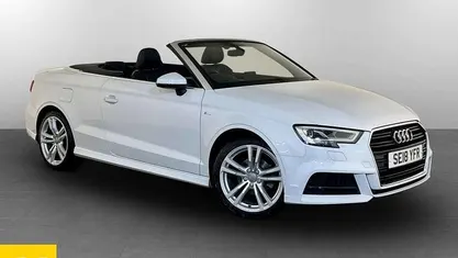 Used 2018 Audi A3 Cabriolet S-Line Cabriolet | £13,795 (Fair price)