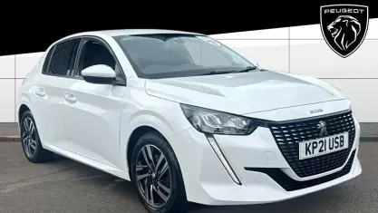 Used Peugeot 208 Allure 102 HP (75 kW) 2021 White Hatchback