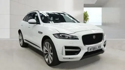 Used Jaguar F-Pace R-Sport 180 HP (132 kW) 2016 White SUV