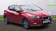 Red Used 2017 Nissan Micra N-Connecta Hatchback | £8,199 (Fair price)