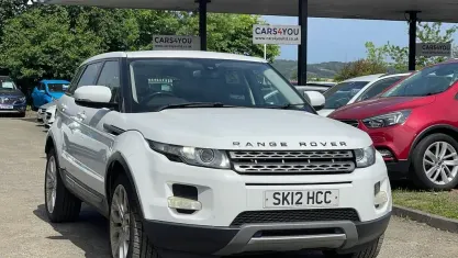 Used Land Rover Range Rover evoque Pure 190 HP (139 kW) 2012 White SUV