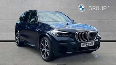 Blue Used 2022 BMW X5 M Sport SUV | £48,989 (Good price)