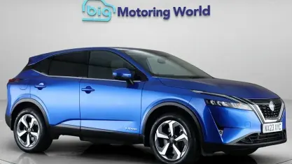 Used Nissan Qashqai N-Connecta 190 HP (139 kW) 2023 Blue SUV