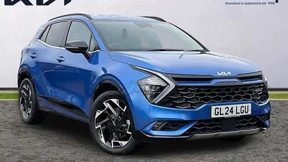 Used Kia Sportage GT-Line 150 HP (110 kW) 2023 Blue SUV