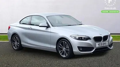 Used BMW 220 Sport Line 190 HP (139 kW) 2019 Silver Coupe