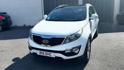 Used Kia Sportage 116 HP (85 kW) 2012 White SUV