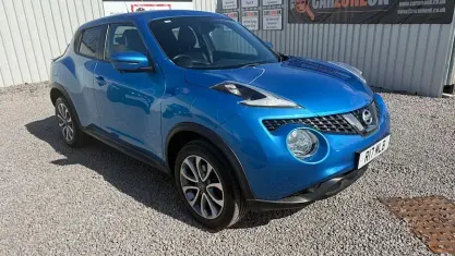 Used Nissan Juke Tekna 117 HP (86 kW) 2019 Blue SUV
