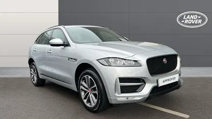 Silver Used 2019 Jaguar F-Pace R-Sport SUV | £21,337 (Fair price)