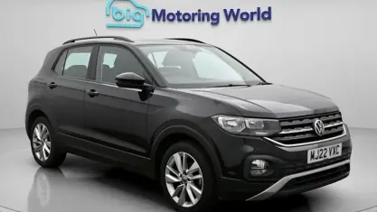 Used VW T-Cross SE 95 HP (69 kW) 2022 Black SUV