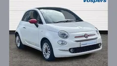 White Used 2022 Fiat 500 Red Hatchback | £8,989 (Fair price)