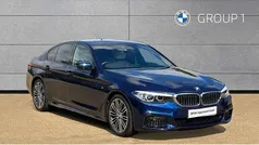 Blue Used 2020 BMW 520 M Sport Sedan | £22,995 (Fair price)