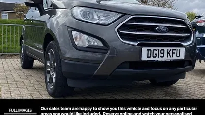 Used Ford Ecosport Zetec 125 HP (91 kW) 2019 Grey SUV