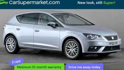 Używany Seat Leon SE Dynamic 116 KM (85 kW) 2020 Srebrny Hatchback