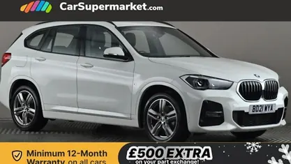 White Used 2021 BMW X1 M Sport SUV | £21,897 (Fair price)