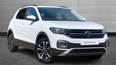 Pure white Used 2021 VW T-Cross United SUV | £16,478 (Fair price)