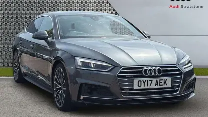 Used Audi A5 Sportback S-Line 252 HP (185 kW) 2017 Grey Hatchback